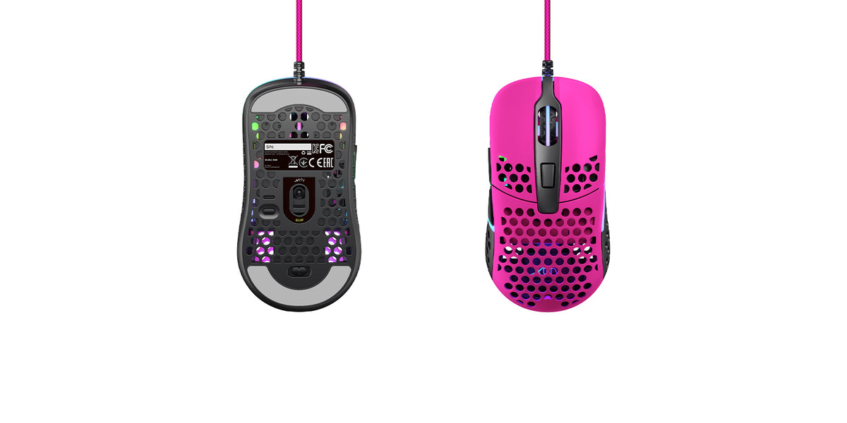 Egér Xtrfy M42 RGB Optikai USB Pink