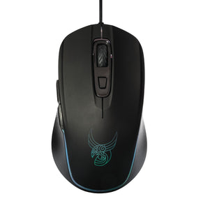 Egér L33T Gaming Tyrfing RGB Optikai USB Fekete