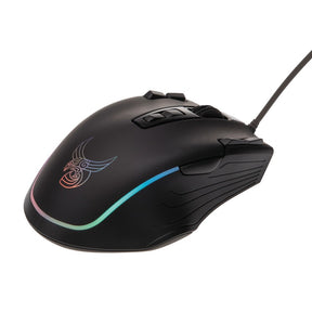 Egér L33T Gaming Mjolnir RGB Optikai USB Fekete