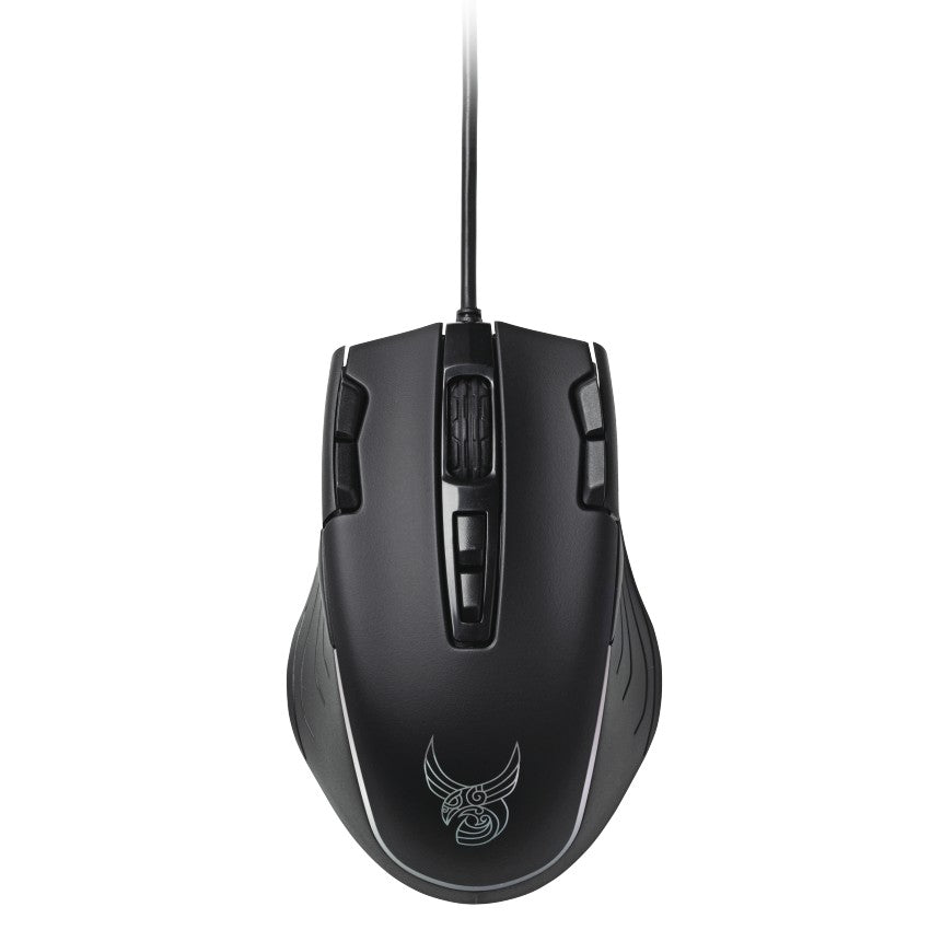 Egér L33T Gaming Mjolnir RGB Optikai USB Fekete