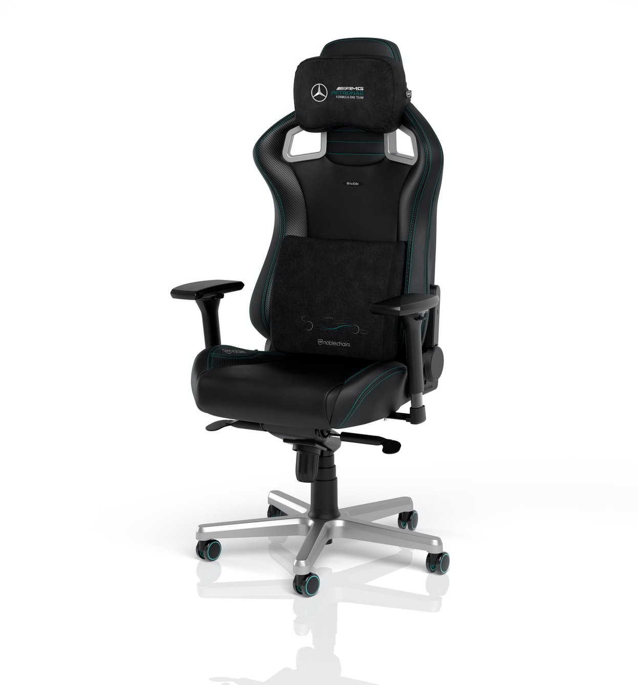 Noblechairs Mercedes - AMG Petronas F1 memóriahabos párnakészlet