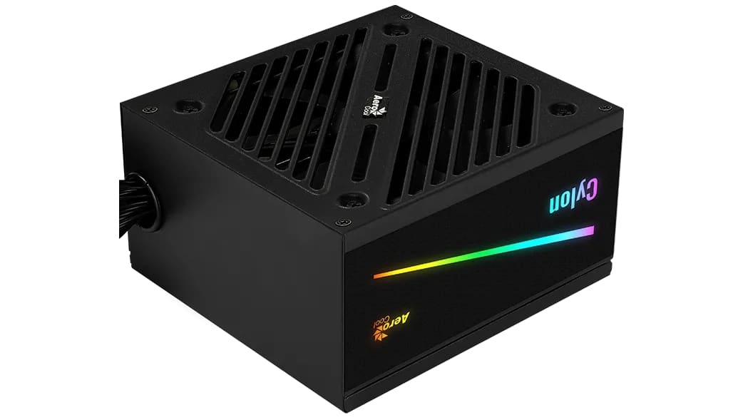 Tápegység Aerocool Cylon ARGB 400W 12cm ATX BOX 80+