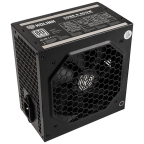 Tápegység Kolink Core S 600W 12cm ATX BOX 80+ Tápkábel nélkül