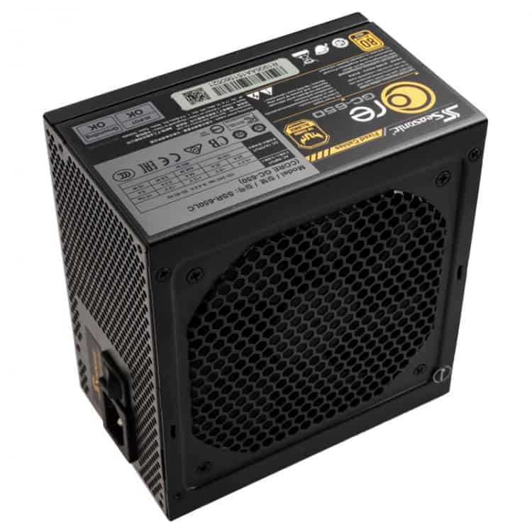 Tápegység Seasonic G12 GC-650 650W 12cm ATX BOX 80+ Gold