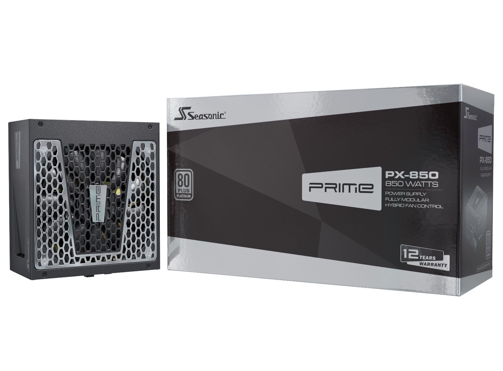 Tápegység Seasonic Prime PX-850 850W 14cm ATX BOX 80+ Platinum Moduláris