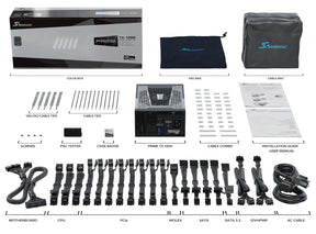 Tápegység Seasonic Prime TX-1300 1300W 14cm ATX BOX 80+ Titanium Moduláris