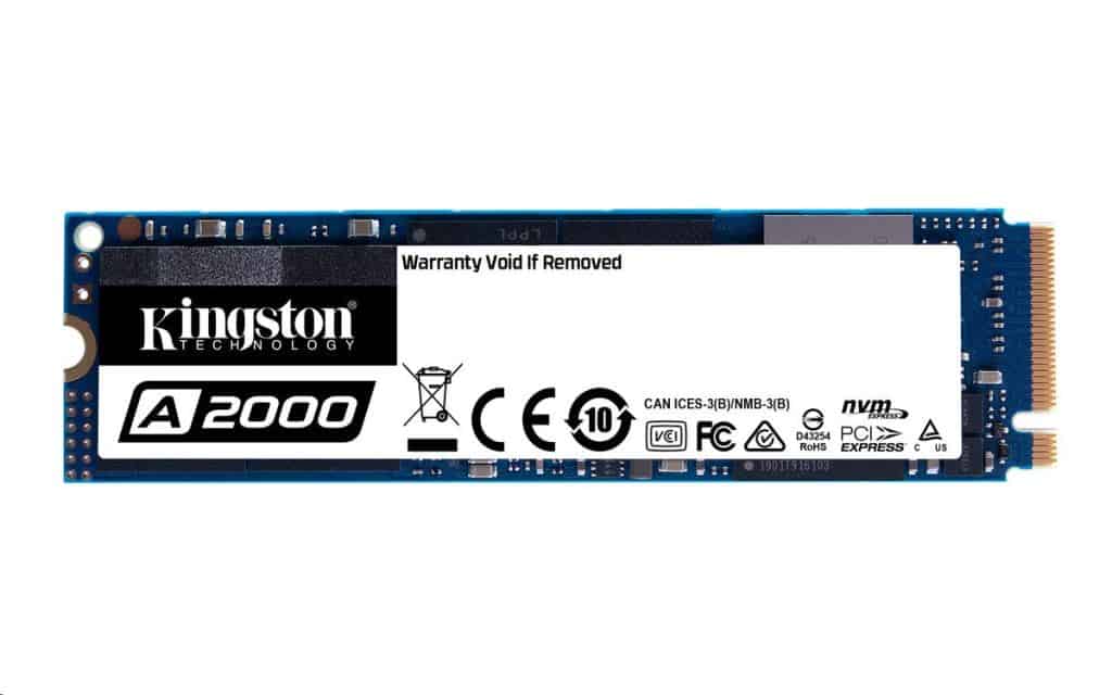 SSD M.2 Kingston 250GB A2000 NVMe 2280