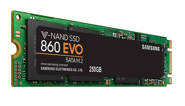 SSD M.2 Samsung 250GB 860 EVO 2280