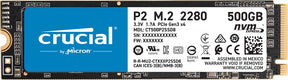 SSD M.2 Crucial 500GB P2 2280 NVMe