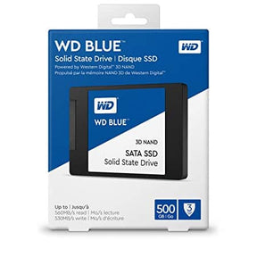 SSD SATA WD 500GB 2.5 Blue 3D NAND