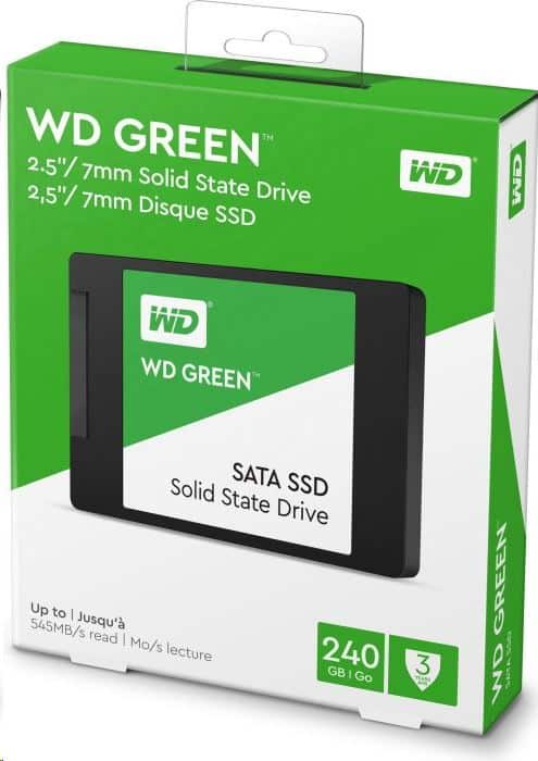 SSD SATA WD 480GB 2.5 Green 3D NAND