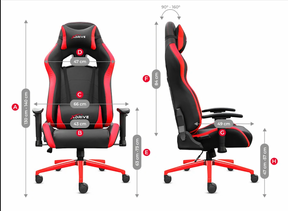 xDrive 15'Li gamer szék, piros