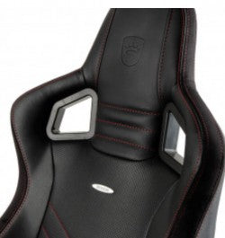 Gamer Szék alkatrész noblechairs EPIC PU Fekete/Piros háttámla