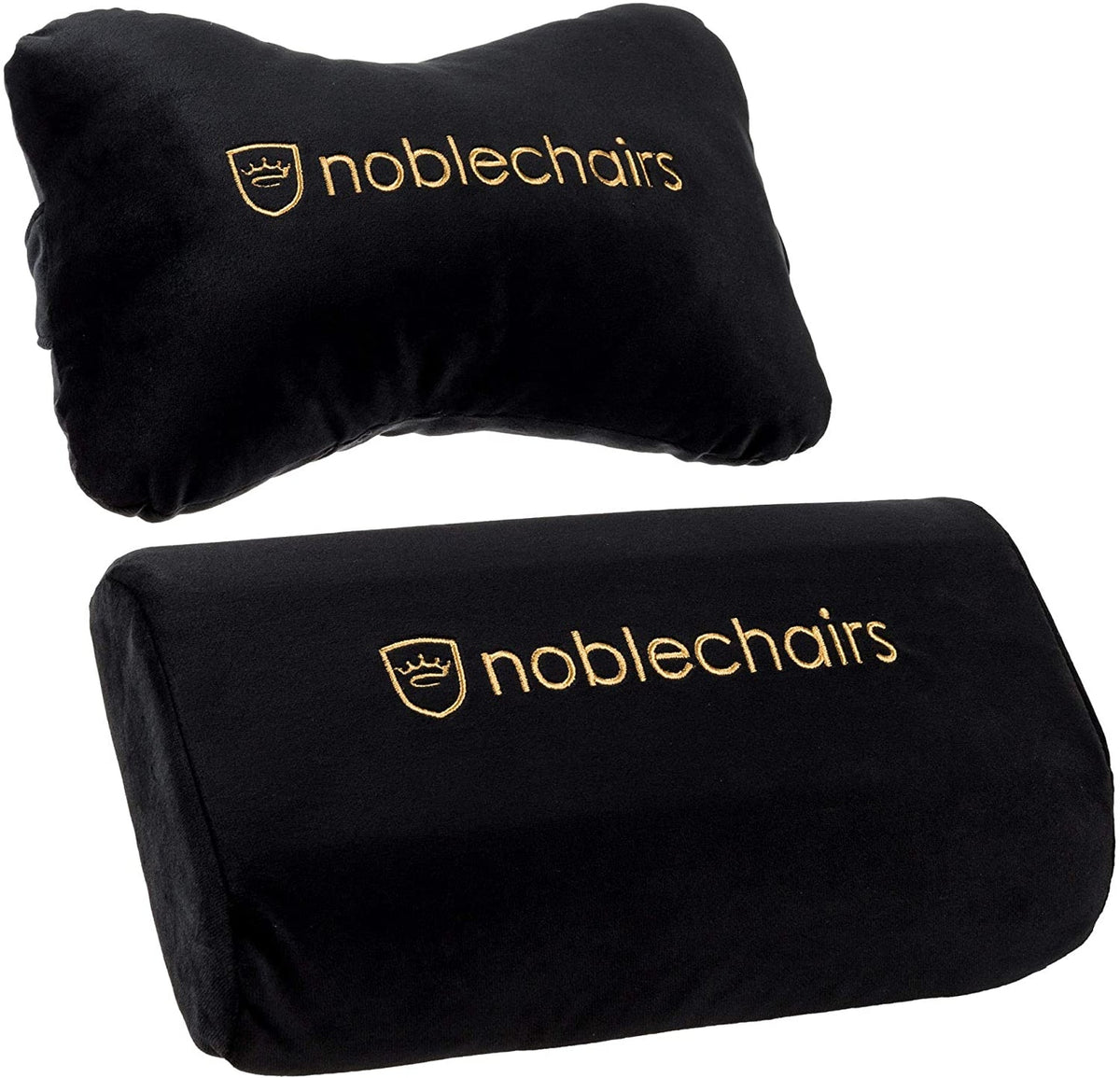 Noblechairs fekete / arany párnakészlet
