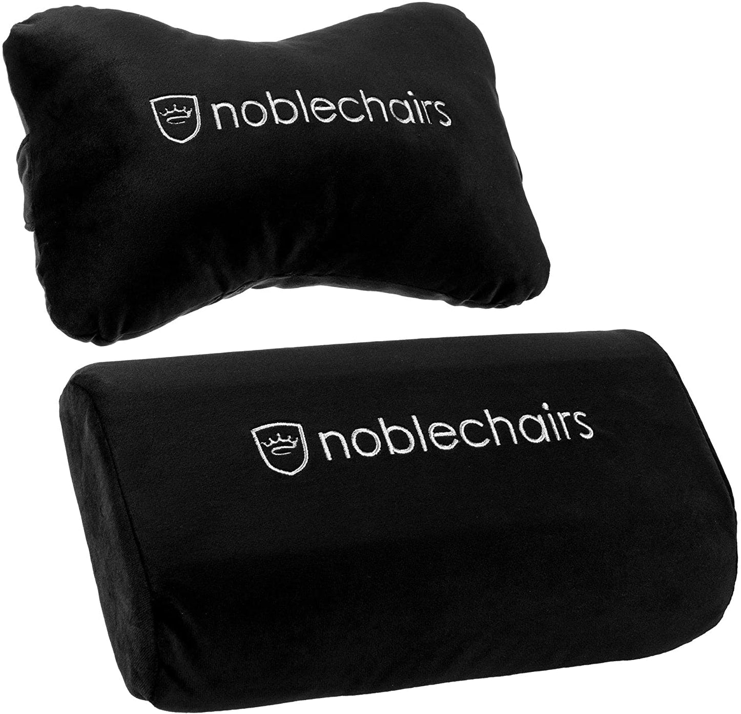 Noblechairs fekete / fehér párnakészlet